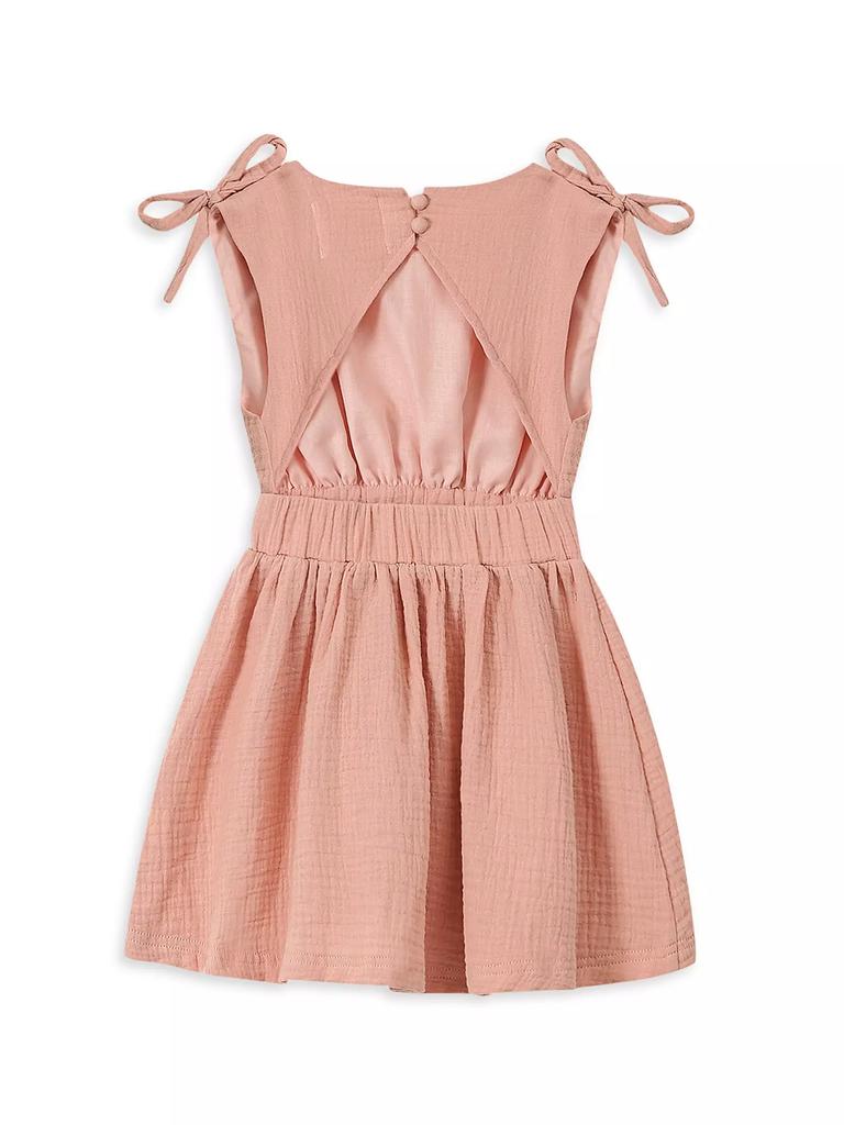 Omamimini Little Girl's & Girl's Gauze Sleeveless Dress