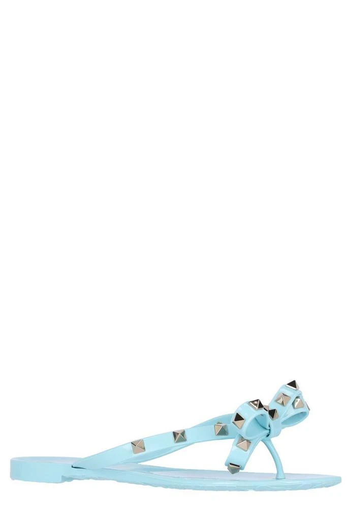 Valentino Valentino Garavani Rockstud Bow Detailed Thong Sandals 2