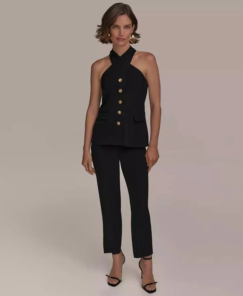 Donna Karan Women's Halter Vest, Regular & Petite 5