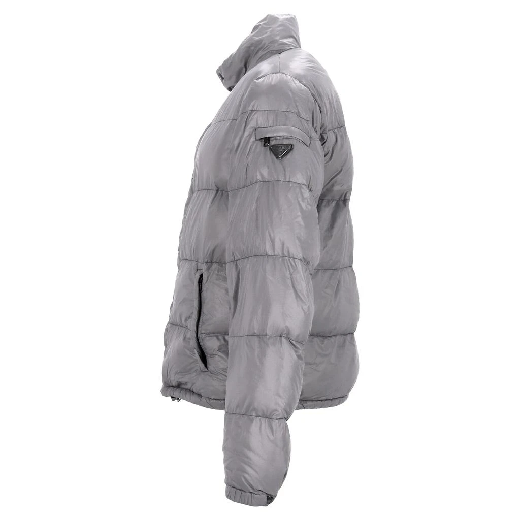Prada Puffer Jacket in Grey Nylon 3