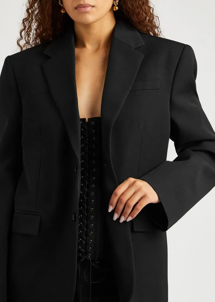 Jean Paul Gaultier Wool corset blazer 5