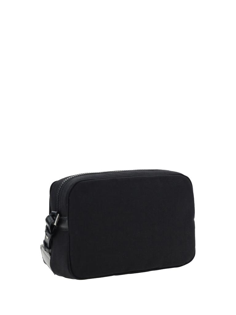 【関税＆送料込み】Palm Angels Palm Angels Shoulder Bag Palm Angels Crash logo-print Shoulder Bag | Black | FARFETCH