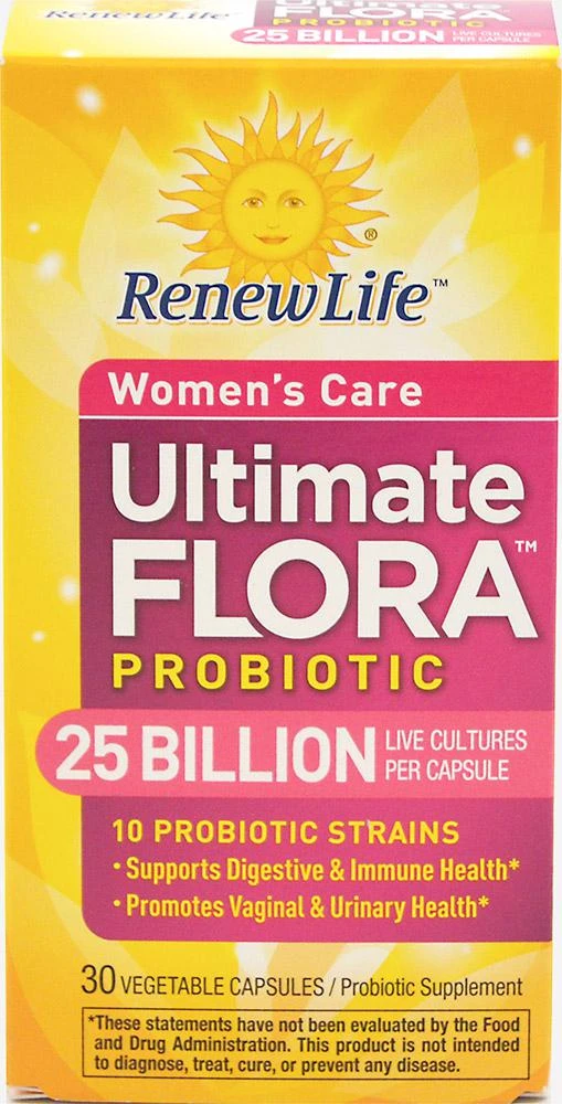 ReNew Life Ultimate Flora Women's Care 25 billion 30 Vegi Caps 1