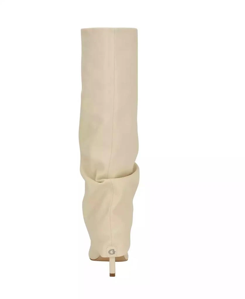 GUESS Women's Natha Fold Over Slouchy Stiletto Heel Boots 3