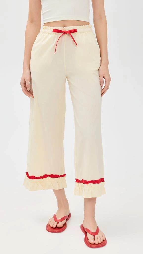 Damson Madder Tula Frilly Hem Trousers 6