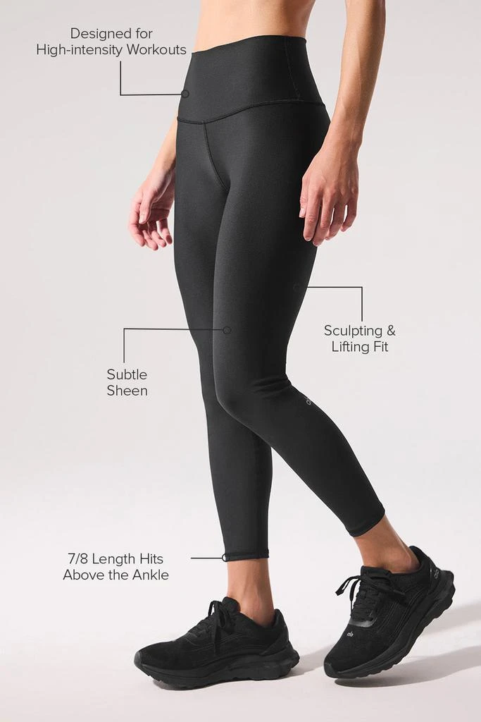 Alo 7/8 High-Waist Airlift Legging - Black 2