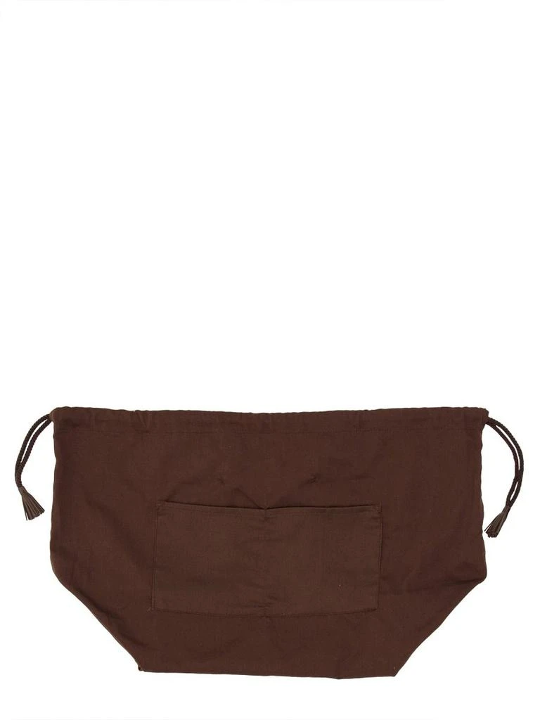 DRAGON DIFFUSION Dragon Diffusion Logo Patch Drawstring Clutch Bag 2