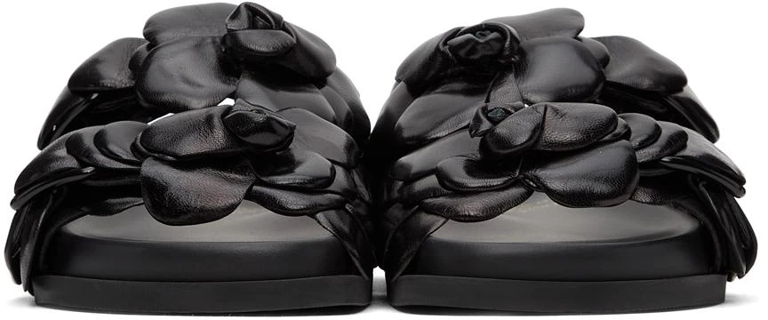 Valentino Black 03 Rose Edition Atelier Petal Sandals 2