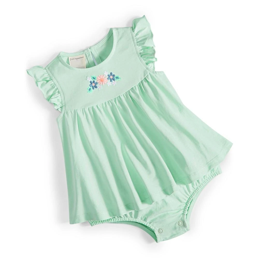 First Impressions Baby Girls Petals Cotton Sunsuit, Created for Macy's 1