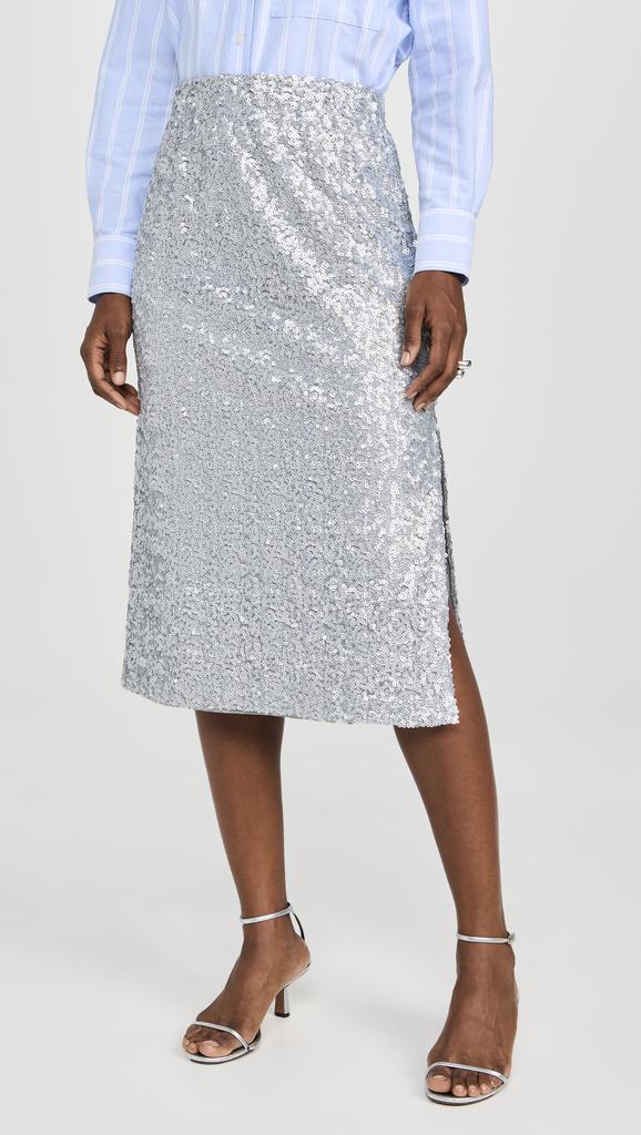 Stine Goya Straight Midi Skirt