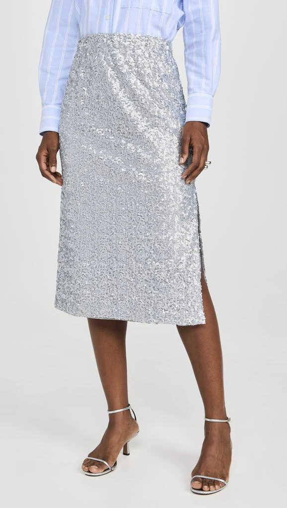 Stine Goya Straight Midi Skirt 1