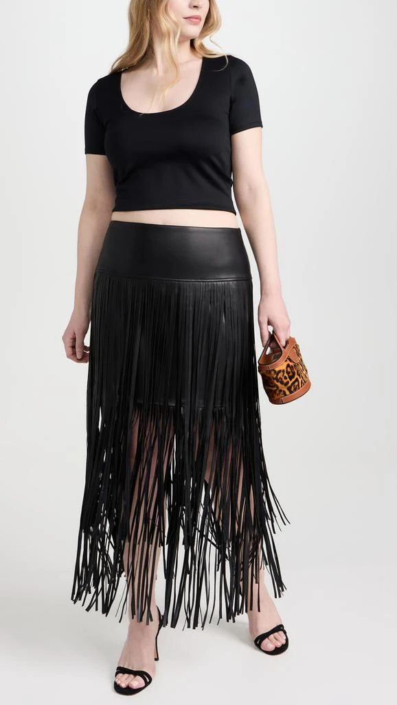 LAGENCE Karolina Fringe Skirt 10