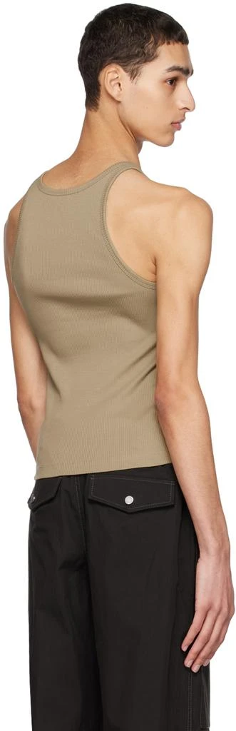 Dion Lee Khaki E-Hook Tank Top 3