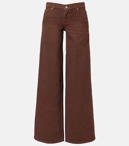 Stella McCartney Low-rise wide-leg jeans 1