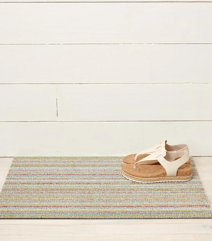 Chilewich Skinny Stripe Shag Doormat (46cm x 71cm) 3