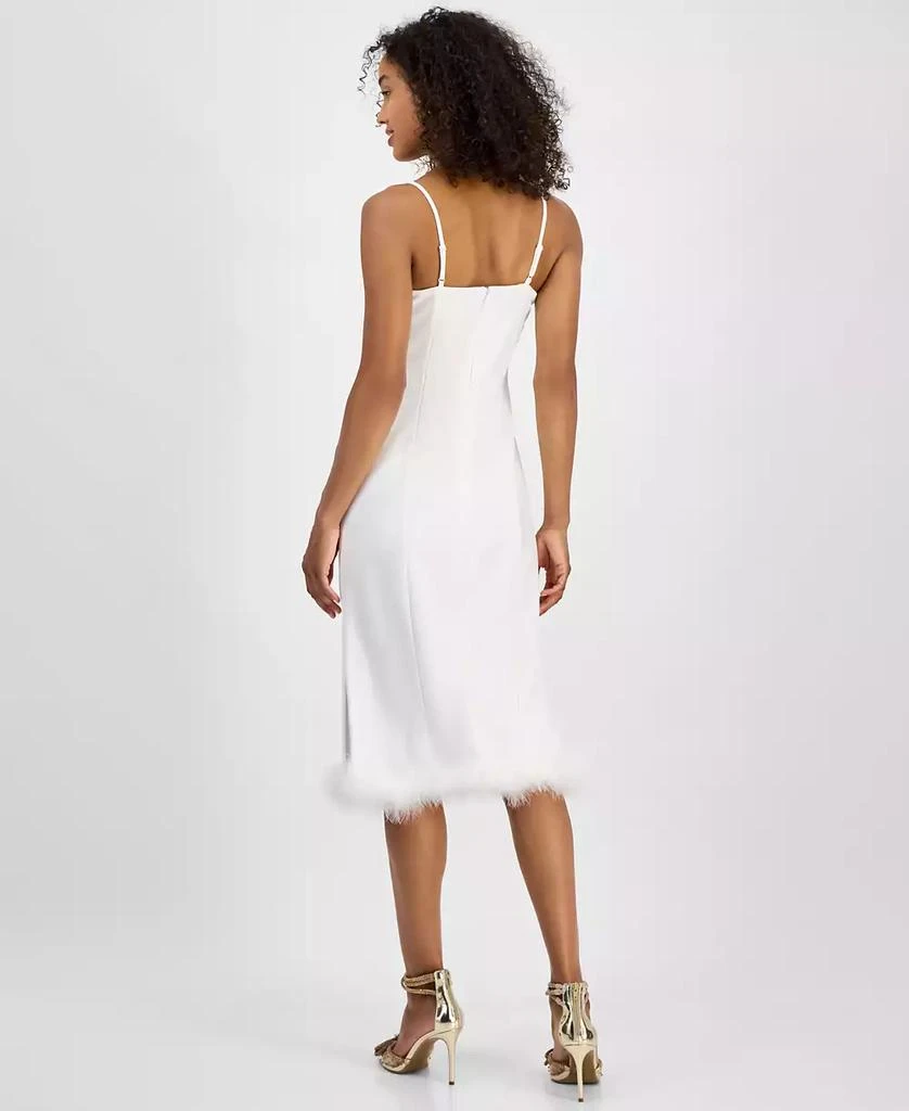 RACHEL Rachel Roy Women's Delilah Feather-Hem Midi Dress 2