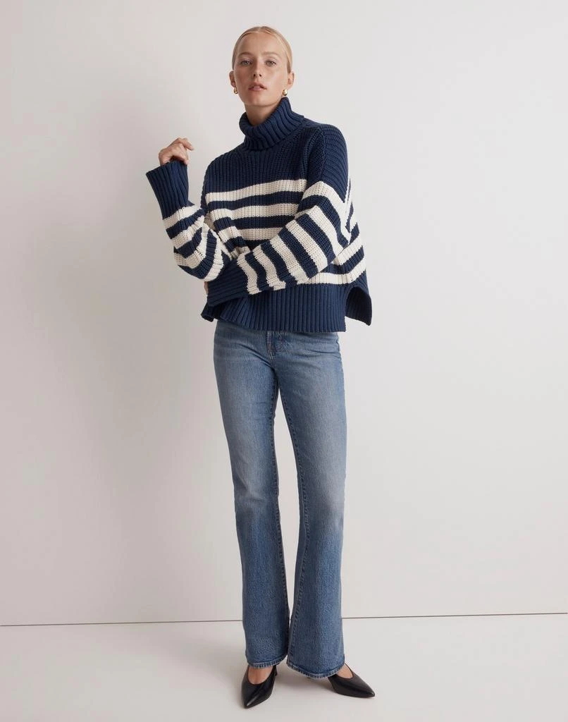 Madewell Wide Rib Turtleneck Sweater 2