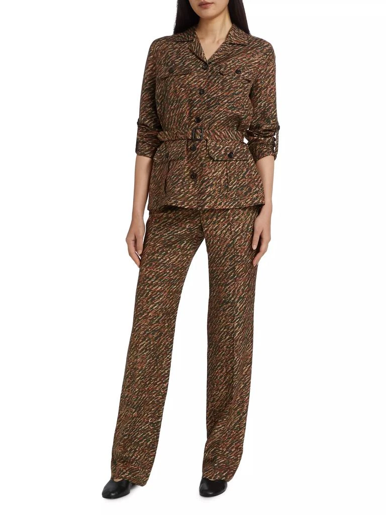 Loro Piana Deena Andre-Print Safari Shirt 2