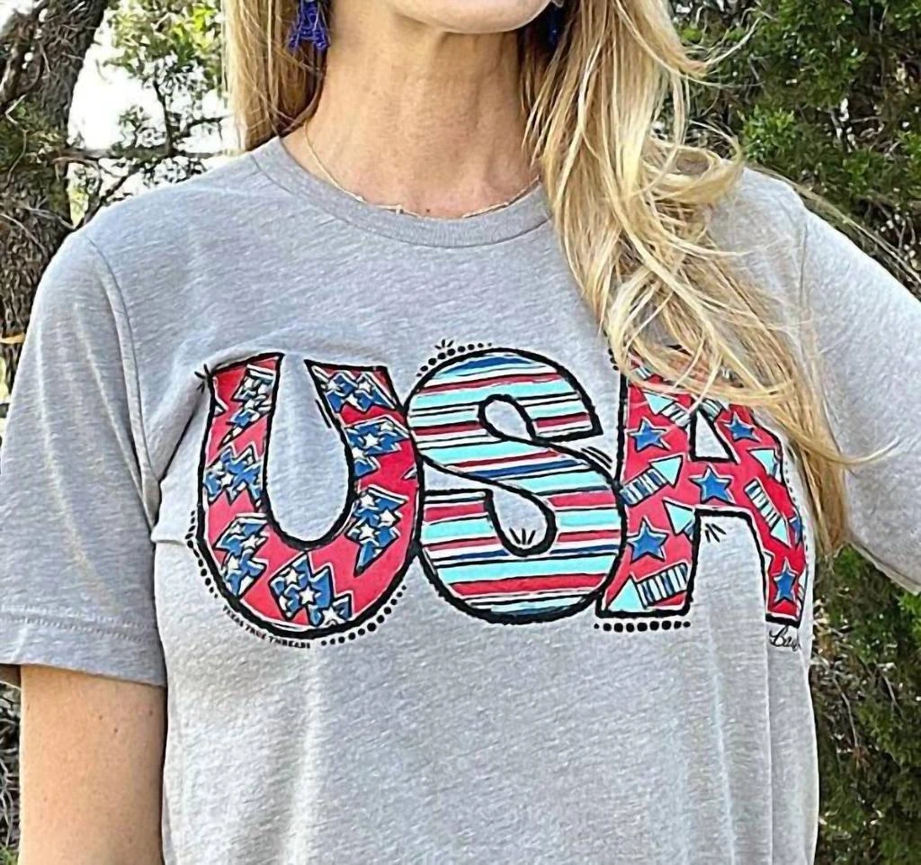 Texas True Threads Texas True Threads - USA Tee 1