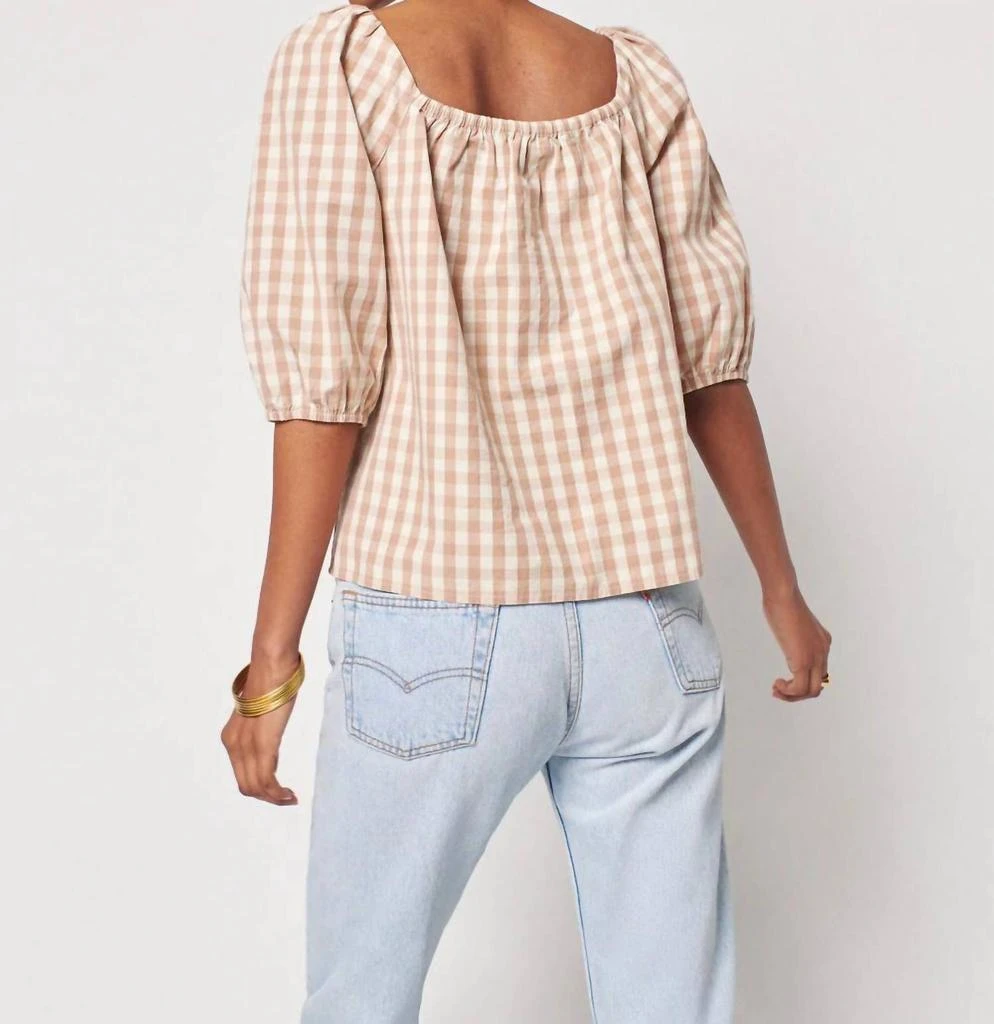 Faherty Cali Top In Charleston Gingham 2