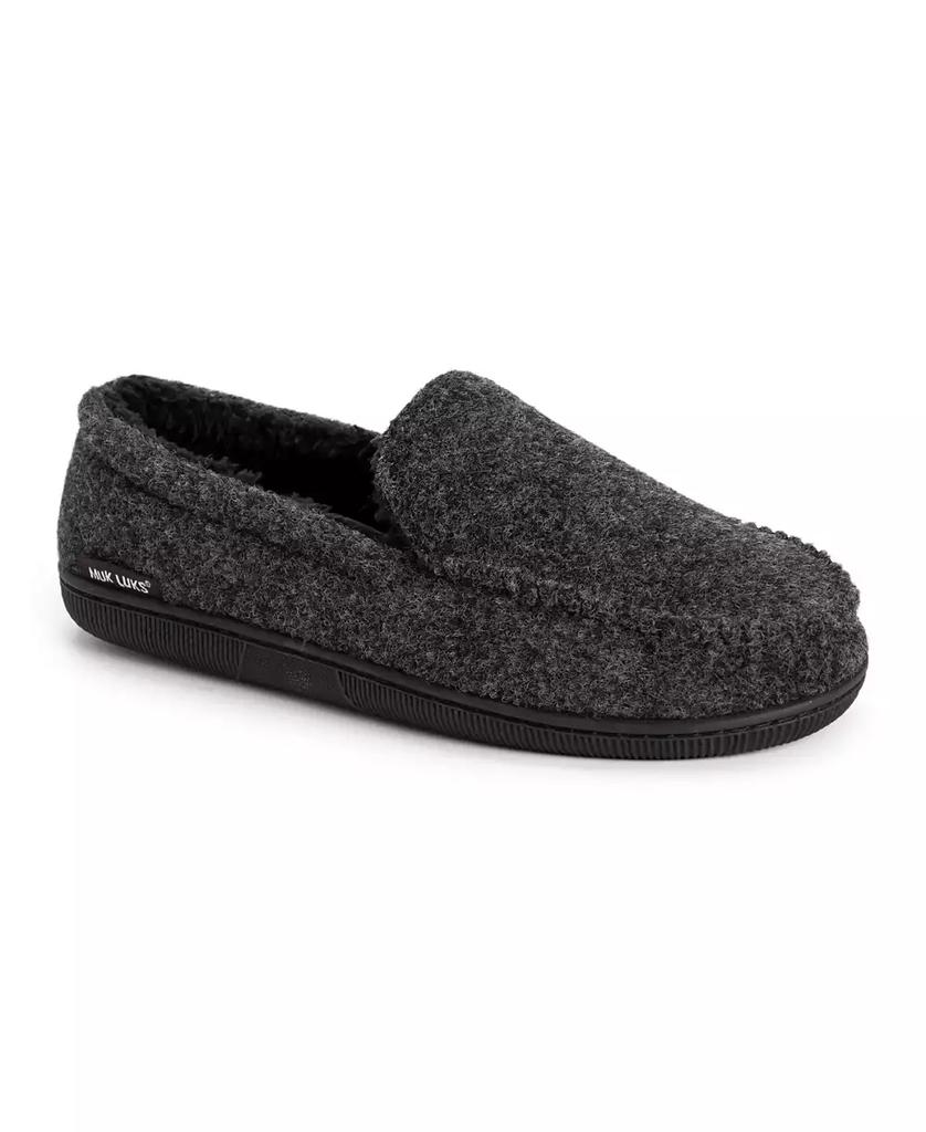 MUK LUKS Men's Faux Wool Moccasin Slippers