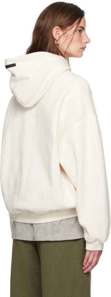 Essentials Off-White Printed Logo Hoodie 3