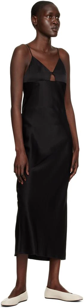 FILIPPA K Black Slip Maxi Dress 4
