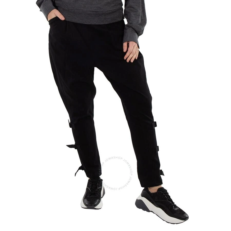 YOHJI YAMAMOTO Ladies Black Jodhpurs Twill Pants 2