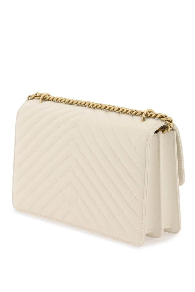 PINKO chevron quilted classic love bag one 2