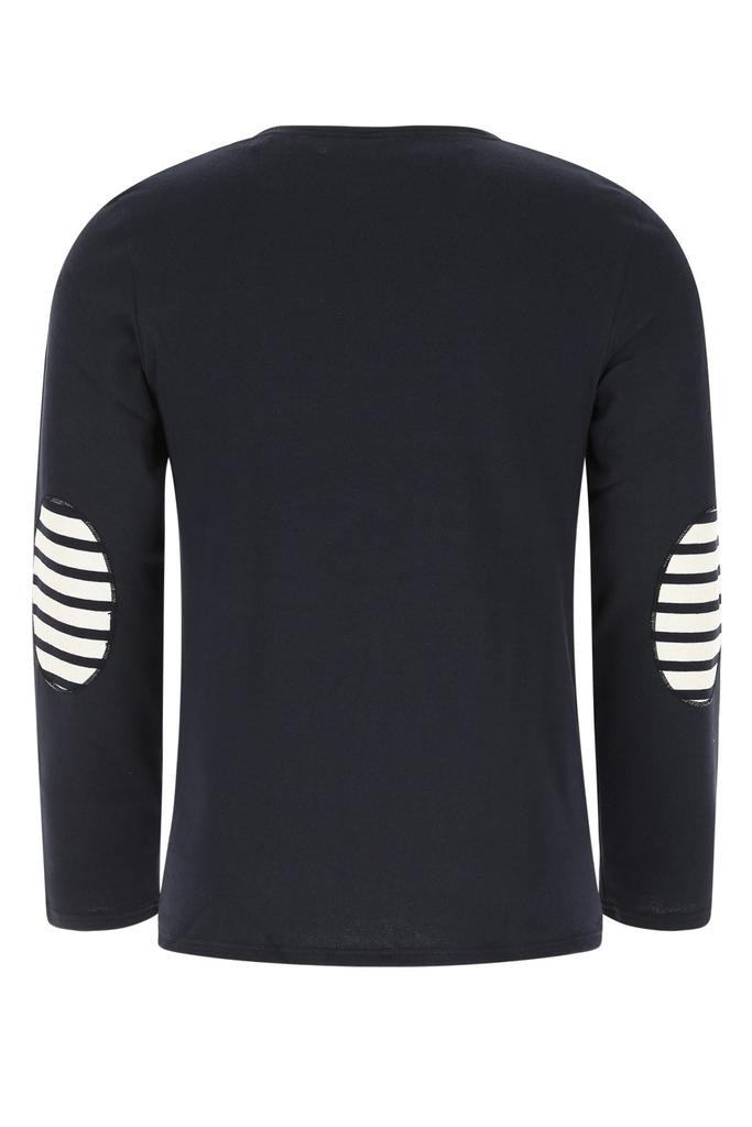Saint James Navy blue cotton t-shirt