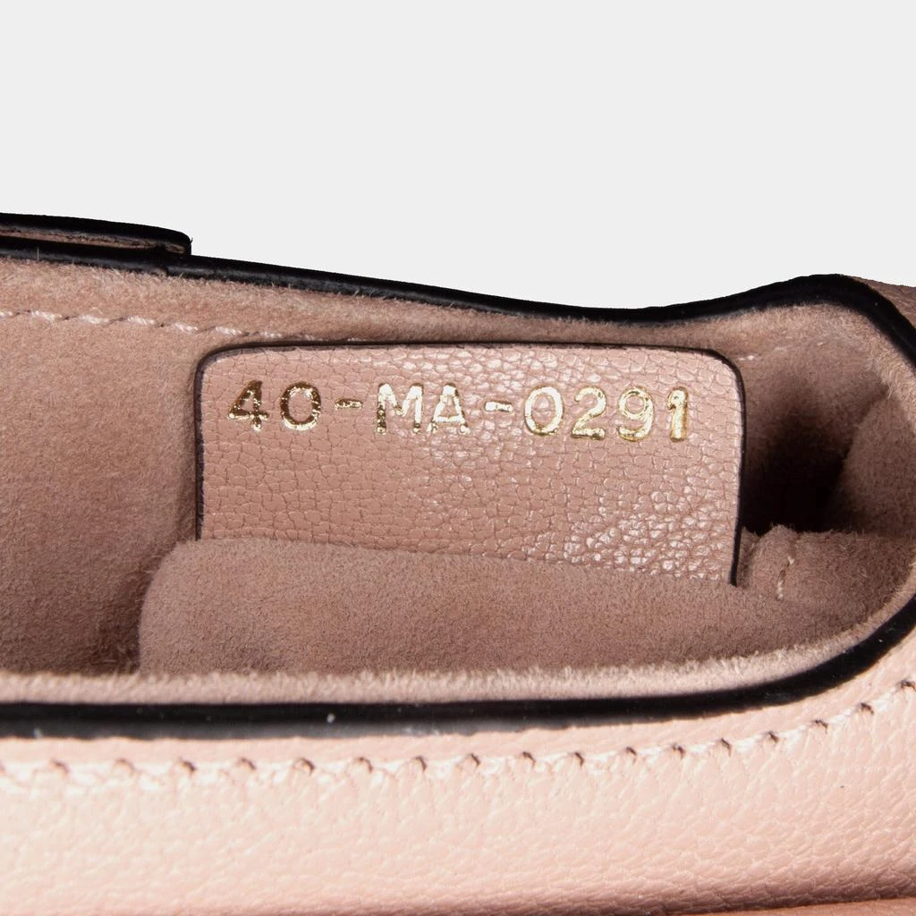 Dior Dior Nude Goatskin Micro Saddle Crossbody Bag 6