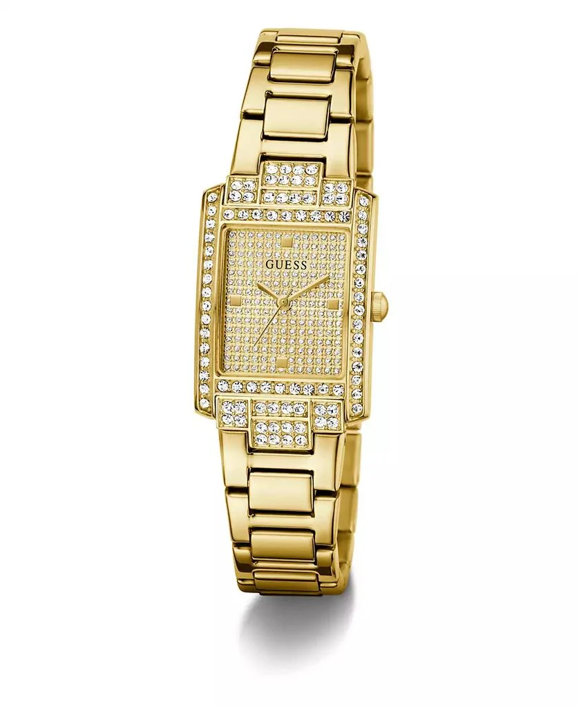 GUESS Women's Gold-Tone Glitz Analog Watch, 23mm 5