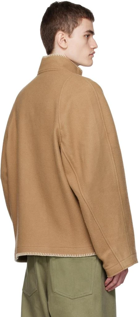 3MAN Beige Blanket Jacket 3