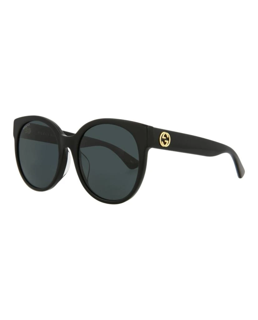 Gucci Round-Frame Acetate Sunglasses 2