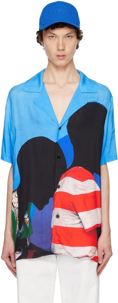 Balmain BALMAIN Oversize Pokemon Shirt - Shirts - BeyondStyle