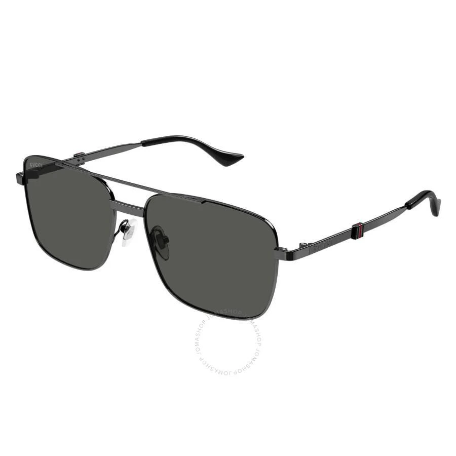 Gucci Grey Navigator Men's Sunglasses GG1441S 001 58 2