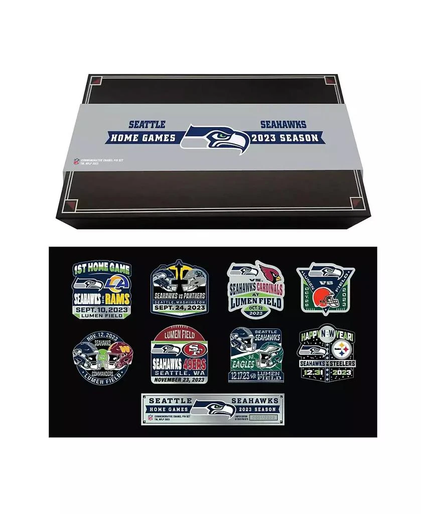 Mojo Licensing Seattle Seahawks 2023-24 Game Day Pin Collector Set 1