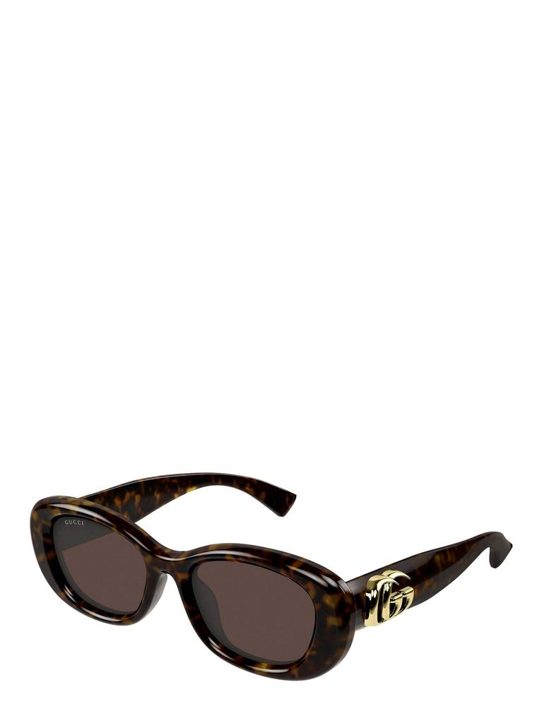Gucci Gucci Eyewear Oval-Frame Sunglasses