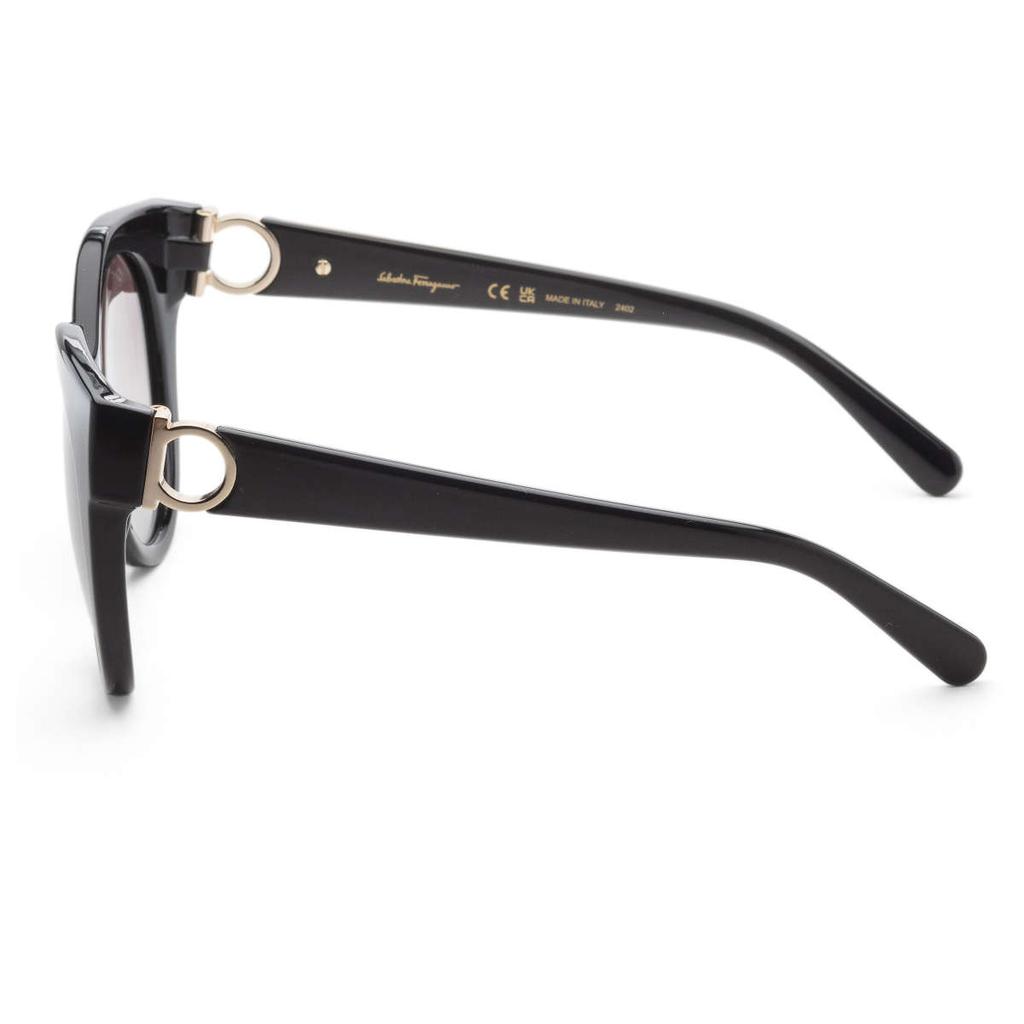 Salvatore Ferragamo Ferragamo Women's Black Square Sunglasses