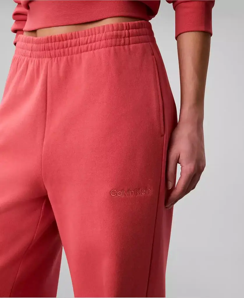 Calvin Klein Women's Straight Leg Sweatpants 4