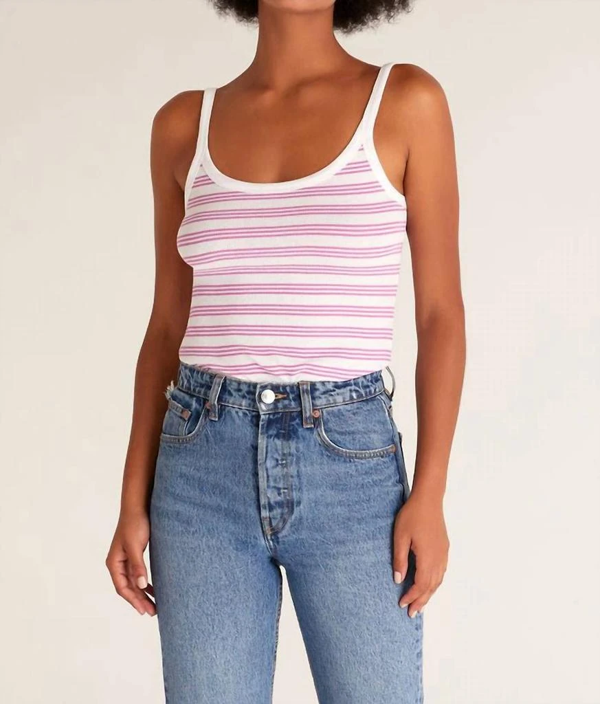 Z Supply Z Supply - Casa Stripe Rib Tank 4