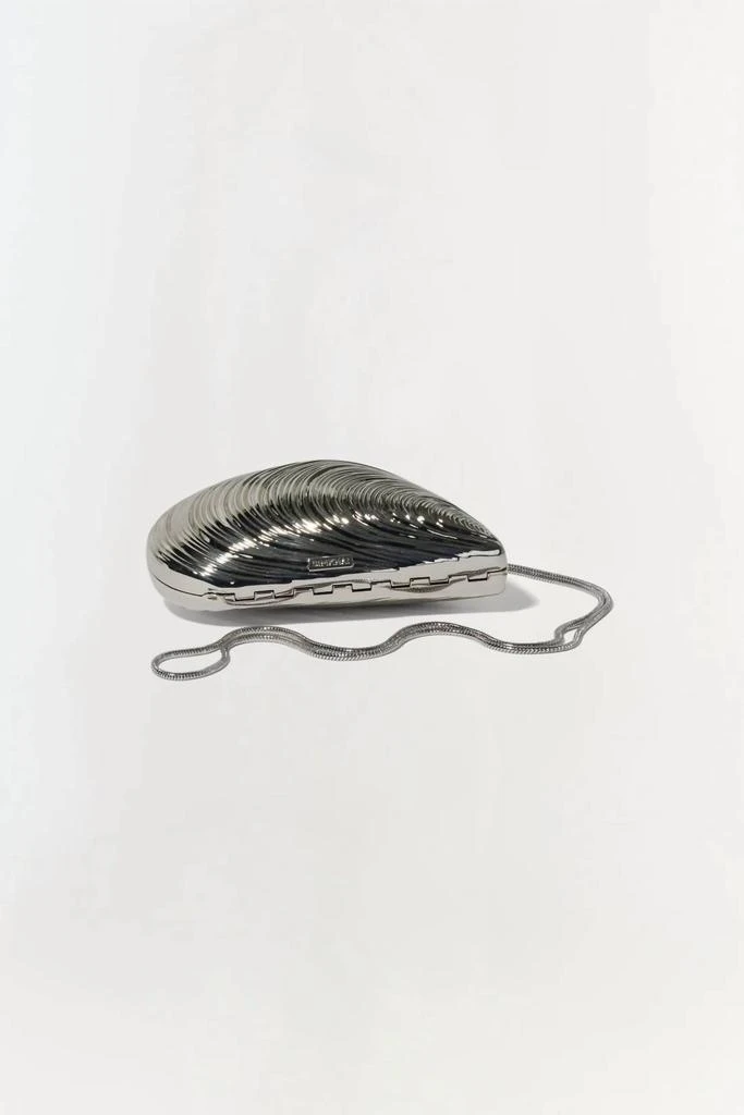 SIMKHAI Simkhai - Women's Bridget Oyster Shell Clutch 3