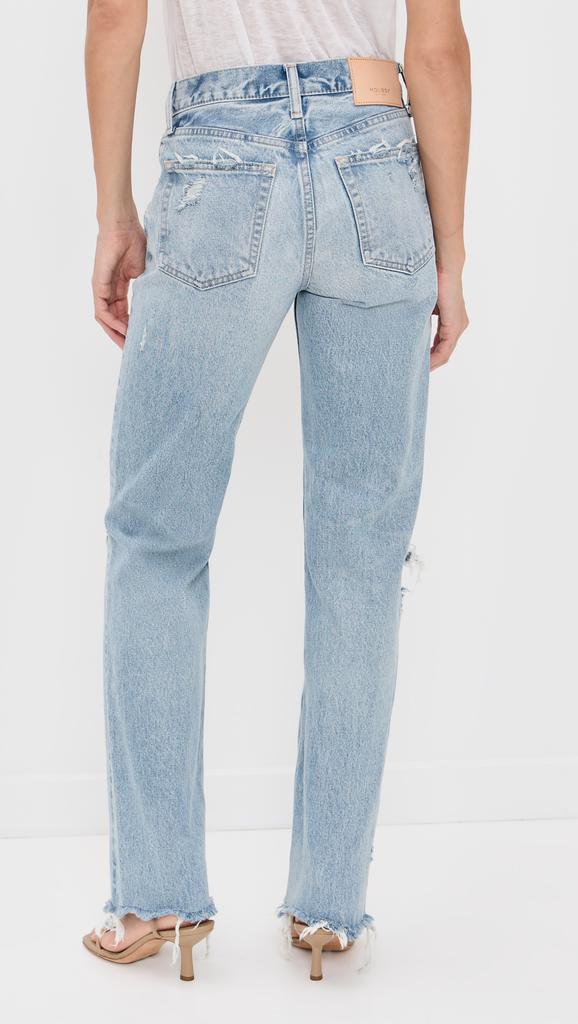 MOUSSY VINTAGE Odessa Straight Low Jeans