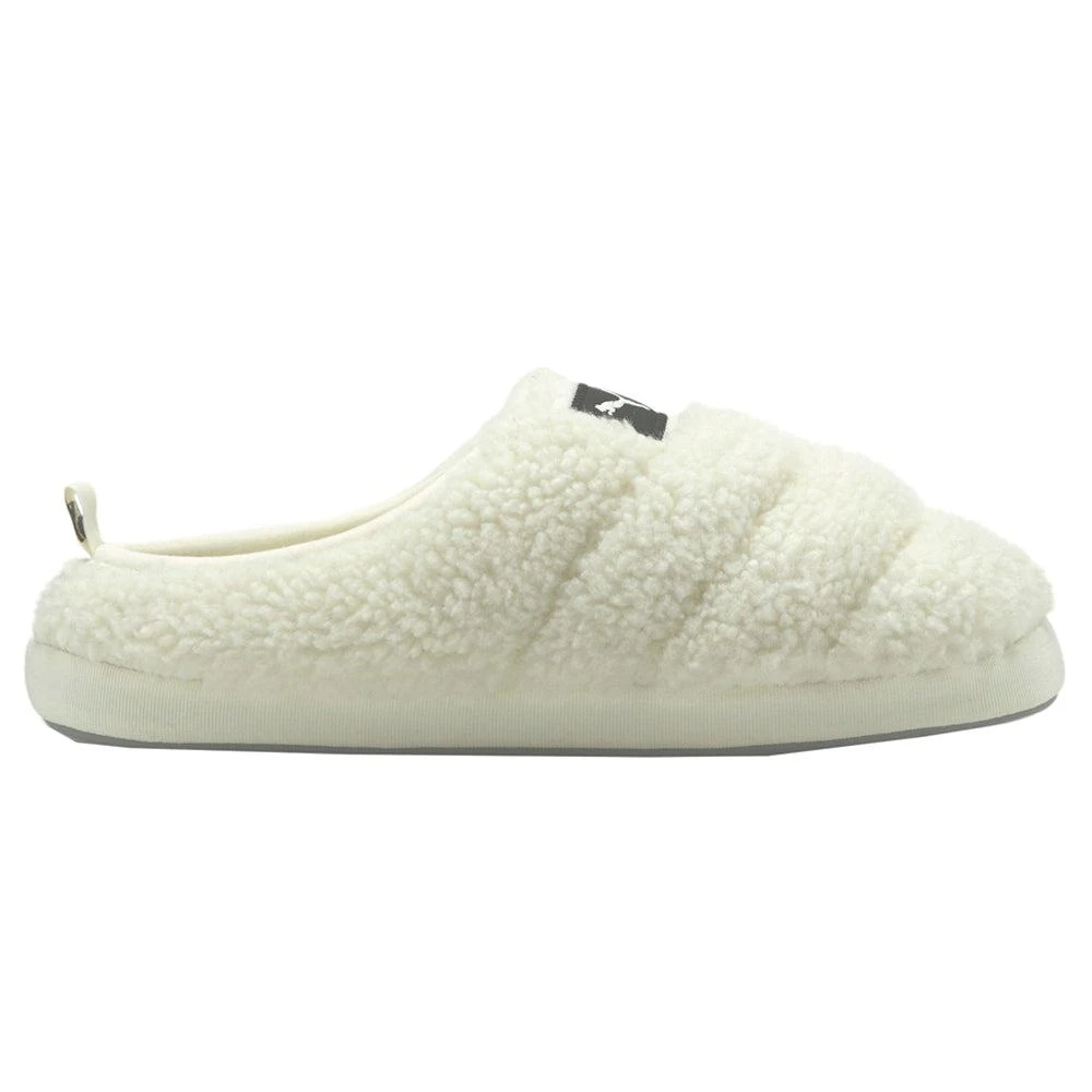 Puma Sherpa Logo Scuff Slippers 1