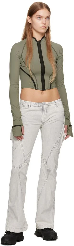 Hyein Seo Gray Pocket Trousers 4