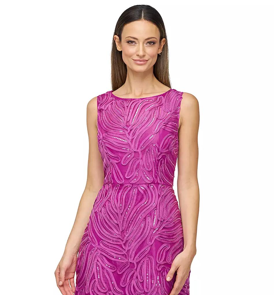 JS Collections Women's Embellished A-Line Dress