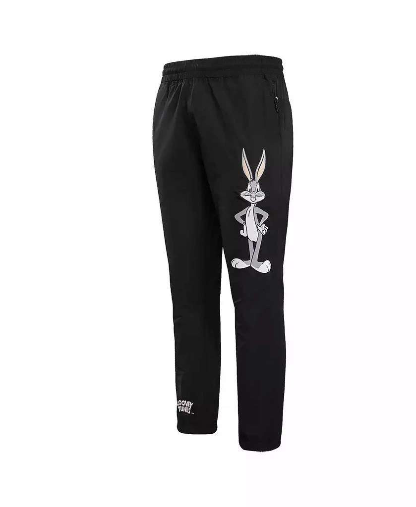 Freeze Max Men's Black Looney Tunes Bugs Bunny Upside Down Joggers 2