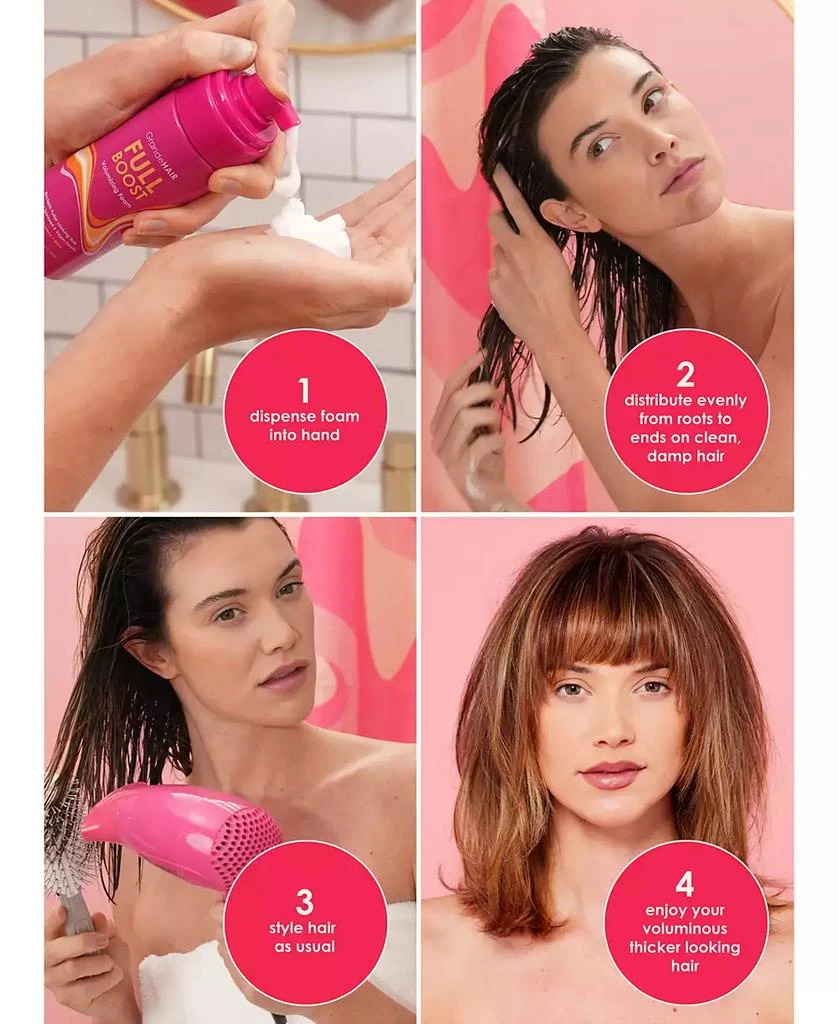 Grande Cosmetics GrandeHAIR Full Boost Volumizing Foam, 5.07 oz. 12