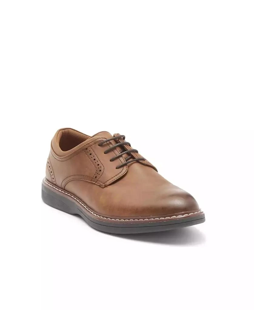 RUSH Gordon Rush Men's Plain Toe Derby Lace-Up Dress Shoes 1