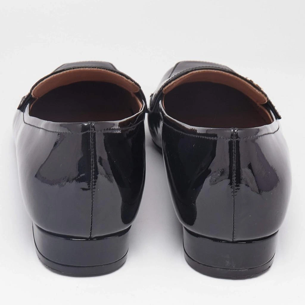Valentino Valentino Black Patent Leather Vlogo Loafers Size 39.5 5